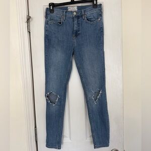 Free People Woman’s Ripped Jeans